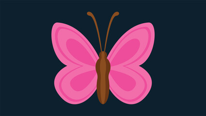 butterfly design, vector illustration eps10 graphic flat style