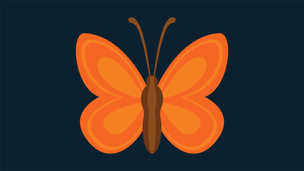 Butterfly design over blue background, vector illustration. Eps 10.