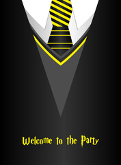 Fototapeta premium Wizard Party Invitation - Magic Party - Halloween