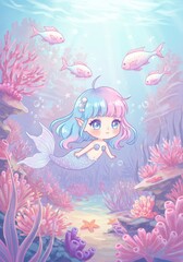  Charming Little Mermaid Gracefully