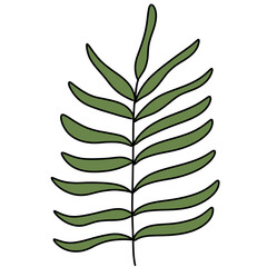 Green Leaves Illustration