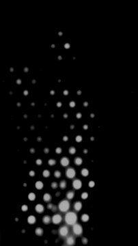 Film noise grain texture Retro vintage screen polka dot comic style. High quality 4k footage