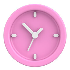 3D Illustration Of The Clock.