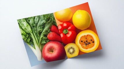 Colorful Fruits and Vegetables