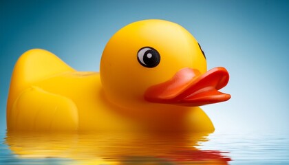 a yellow rubber ducky