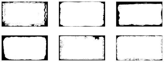 Grunge Frame Design. Vector Grunge Background.