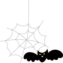 Halloween Bat Character Illustration / 할로윈 박쥐 캐릭터 일러스트