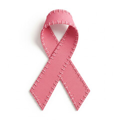 Pink Ribbon Breast Cancer Awareness Symbol
