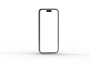 Clean and simple smartphone mockup. Perfect for app presentations or website designs.