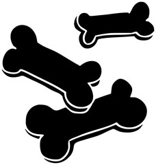 animal illustration pet silhouette dog logo food icon bone outline puppy symbol cartoon toy doggy meal healthy eat treat shape men vector graphic background