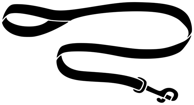 leash illustration animal silhouette dog logo pet icon puppy outline canine lead walk cute doggy domestic accessory care equipment shape holding vector graphic background