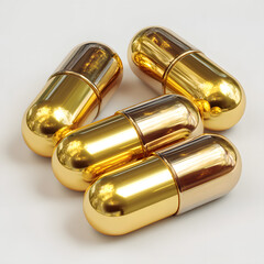 Naklejka premium gold capsule 