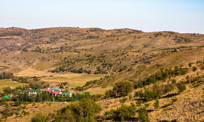 view of the hills of crete