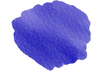 Blue Watercolor Stain Paper Texture PNG Element