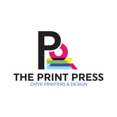 printing house logo, photocopies, Digital printing logo design, Logo for print shop polygraph and print factory, cmyk,rgb, CMYK designs
