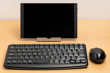 タブレットとキーボードとマウス