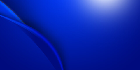 Abstract illustration background of curve in a blue gradient.