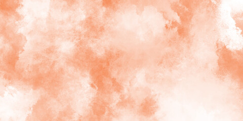 orange watercolor background sky in watercolour painting soft textured, golden orange watercolor washes blend together on texture, abstract orange watercolor painting texture background.