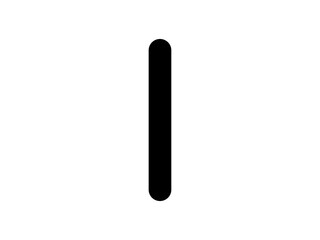 vertical line icon