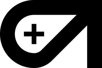 Y2K abstract geometry element. Futuristic geometric shape with cyber aesthetic. Vector
