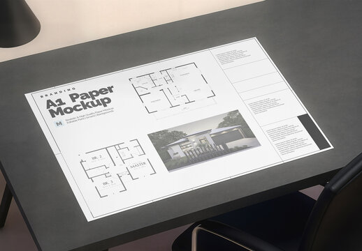 A1 Paper Mockup