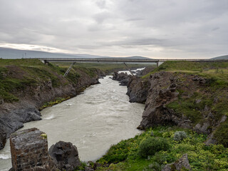 The river Skjalfandafljot in Iceland