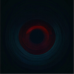 A circle with the glow quot in the dark