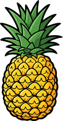 Pineapple Vector