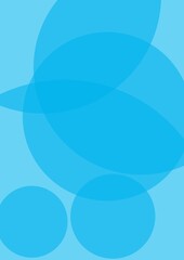 abstract blue background with circles