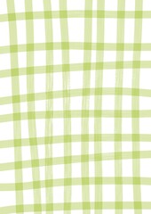 Green background with checkered lines