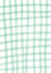 seamless gingham pattern green