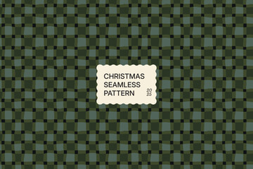 Christmas seamless patterns. Traditional plaid textures. Holidays backgrounds for packaging and wrapping paper.