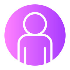 profile gradient icon