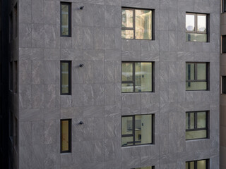 windows of an old building