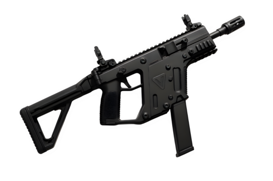 KRISS Vector SMG Diagonal Transparent PNG