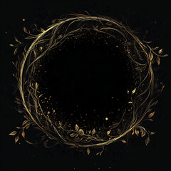 A circle with the glow quot in the dark