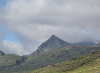 mountains and landscape in Iceland