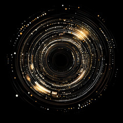 A circle with the glow quot in the dark