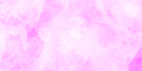 Minimal and modern hand drawn watercolor style for background, Paint leaks and ombre effects hand painted cloudy pink paper texture, watercolor background with space for text or image.