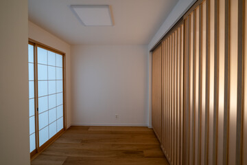 empty room with window