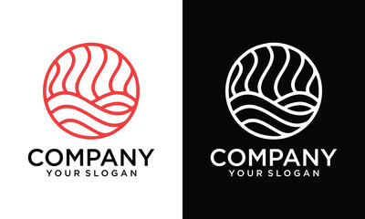 Creative Abstract Sphere Element Logo . Symbol & Icon Vector Template.