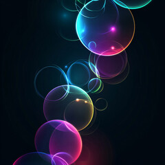 A circle with the glow quot in the dark