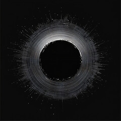 A circle with the glow quot in the dark