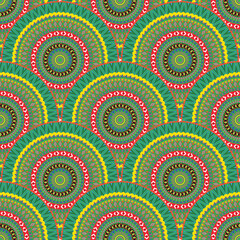 Folk geometric pattern design for Hispanic Heritage month, Cinco de Mayo, Mexican fiesta celebration.