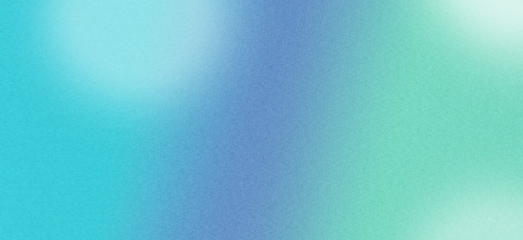 Modern Grainy Gradient Background, Blue and Green Noise Texture Overlay on Transparent PNG
