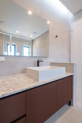 modern bathroom interior