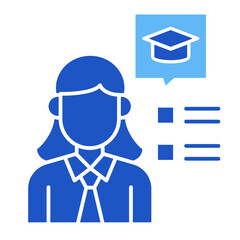 Academic  Icon Element For Design	