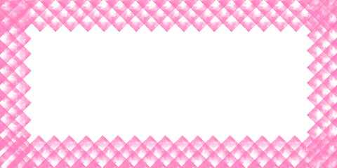 pink background with a frame