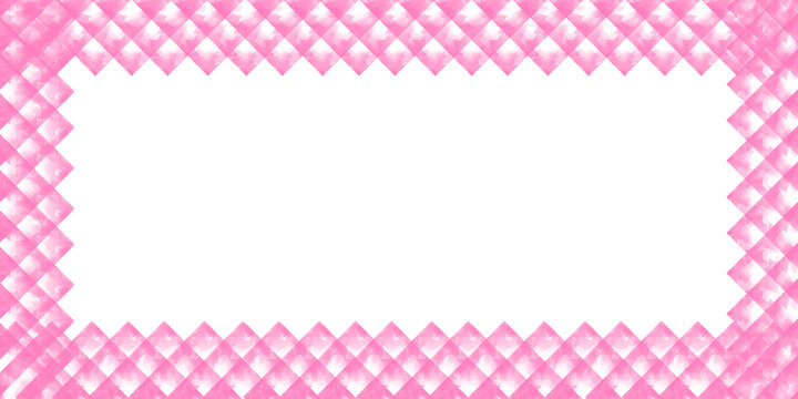 pink background with a frame - Powered by Adobe
