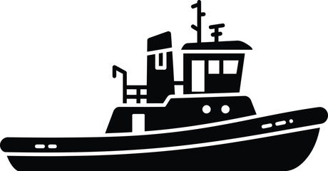 Obraz premium Versatile ship vector illustration for marine and nautical designs scalable eps icon